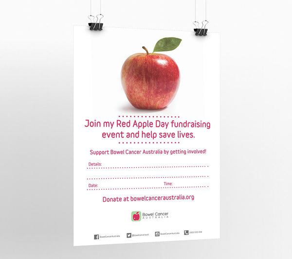 Event Poster (Individual) - Red Apple Day (download only)